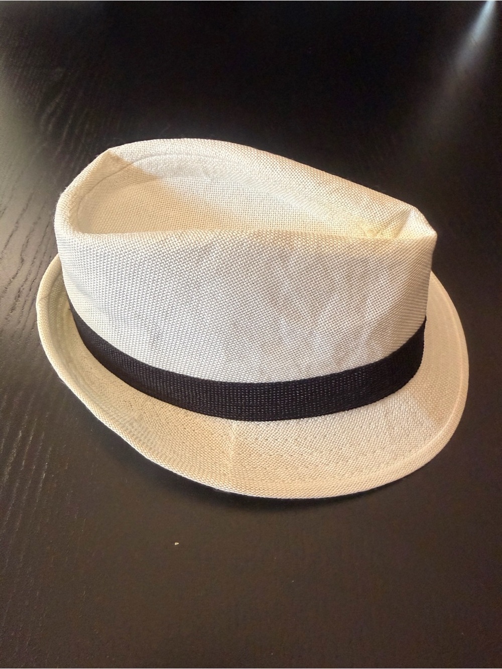 Mens Nordstrom White Knit Fedora Hat
